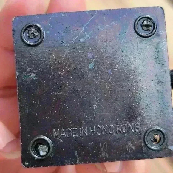 Antique Finish Miniature Pencil Sharpener Coffee Grinder by Durham Industries - Picture 3 of 12